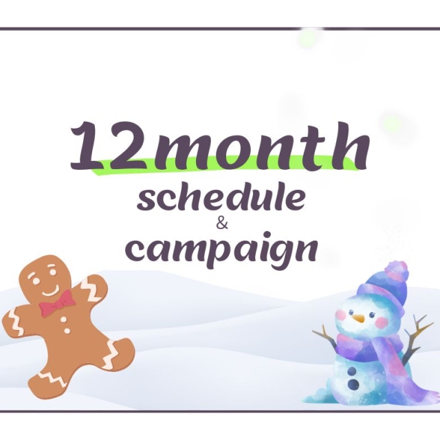 冬に体を本気で変える！12月のキャンペーン&スケジュール